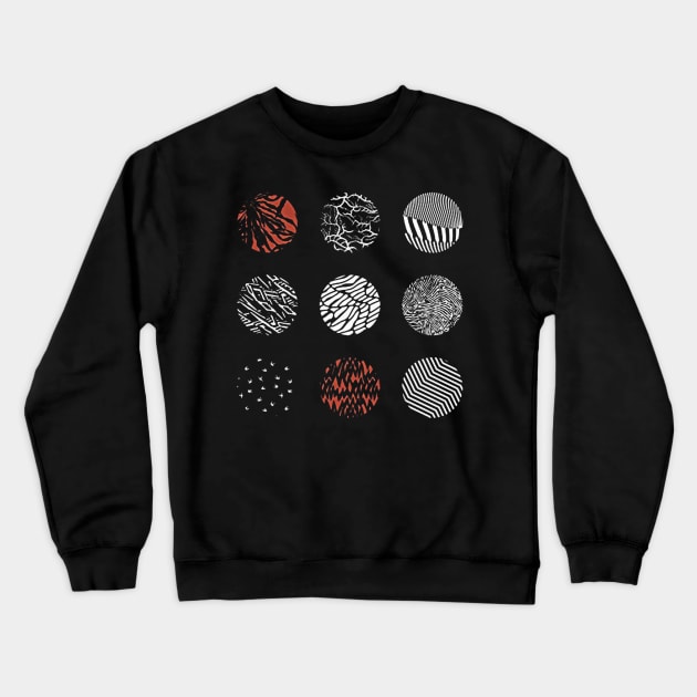 Pattern - Dot Abstract Crewneck Sweatshirt by Hat_ers